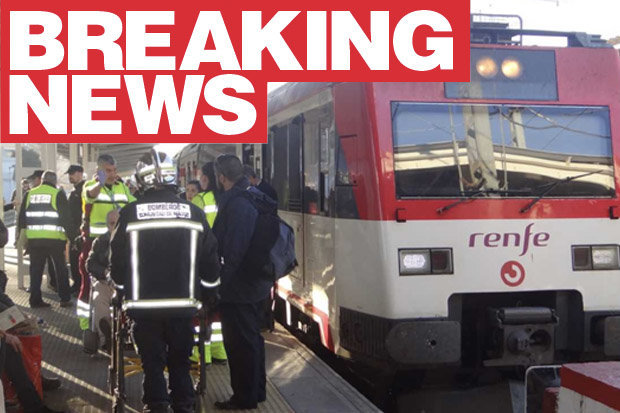ACCIDENT de tren produs în oraşul spaniol Alcala de Henares. Patru persoane au fost rănite