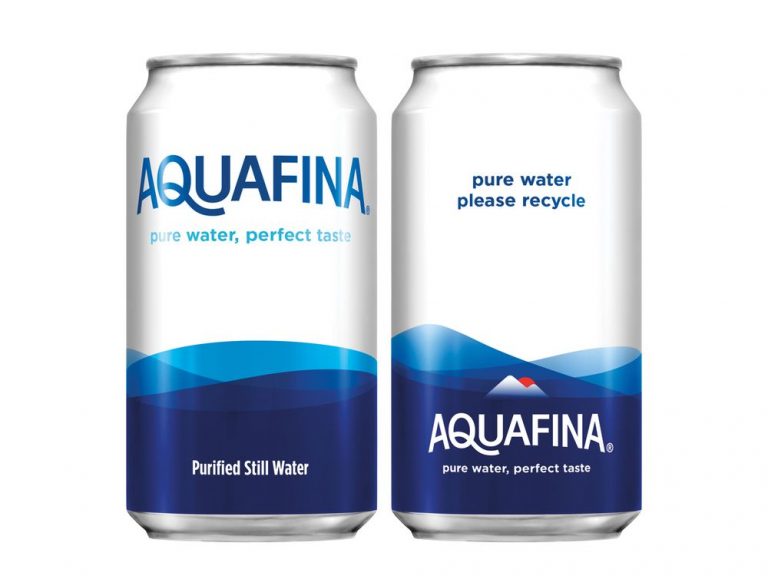 Pepsi va testa vânzarea de apă Aquafina în doze de aluminiu