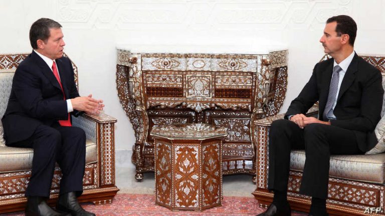 Regele Abdullah al II-lea al Iordaniei a discutat la telefon cu Bashar al-Assad, pentru prima oară de la începutul războiului în Siria