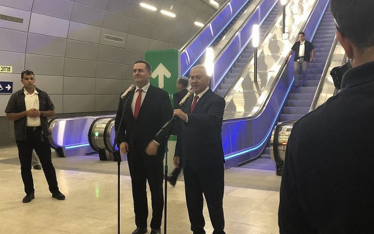 Israel: Premierul Netanyahu a inaugurat noua linie de tren de mare viteză între Ierusalim şi Tel Aviv