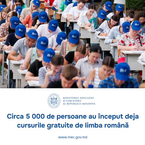 5 000 de persoane au început cursurile de limbă română