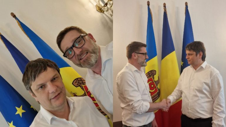 Ambasadorul României la Chișinău, întrevedere cu ministrul Andrei Spînu