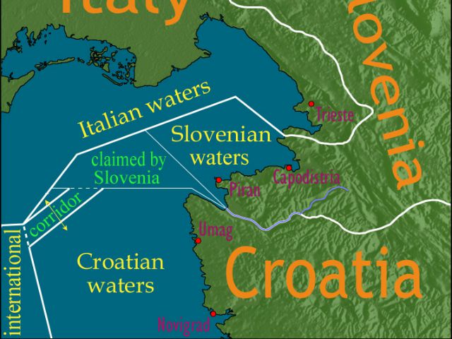 Scandalul privind accesul suveran la apele internaționale între Croația și Slovenia continuă. UE cere celor două state să se înțeleagă