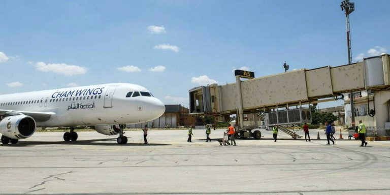 Aeroportul din Damasc dezafectat într-un atac israelian