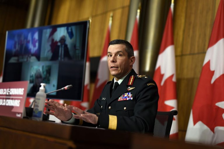Generalul care conducea campania de vaccinare în Canada, suspectat de hărţuire sexuală