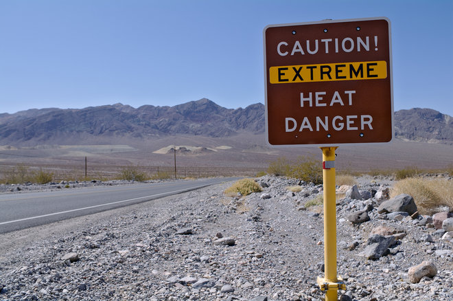 Luna iulie 2018 a devenit “cea mai fierbinte lună din istorie” în Parcul Naţional californian Death Valley