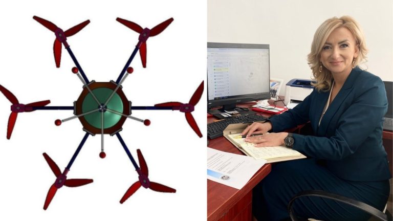 O cercetătoare din Moldova a realizat o dronă pentru agricultura inteligentă, brevetată în Marea Britanie