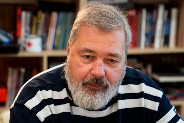 Dmitri Muratov şi-a licitat medalia de Nobel pentru copiii ucraineni