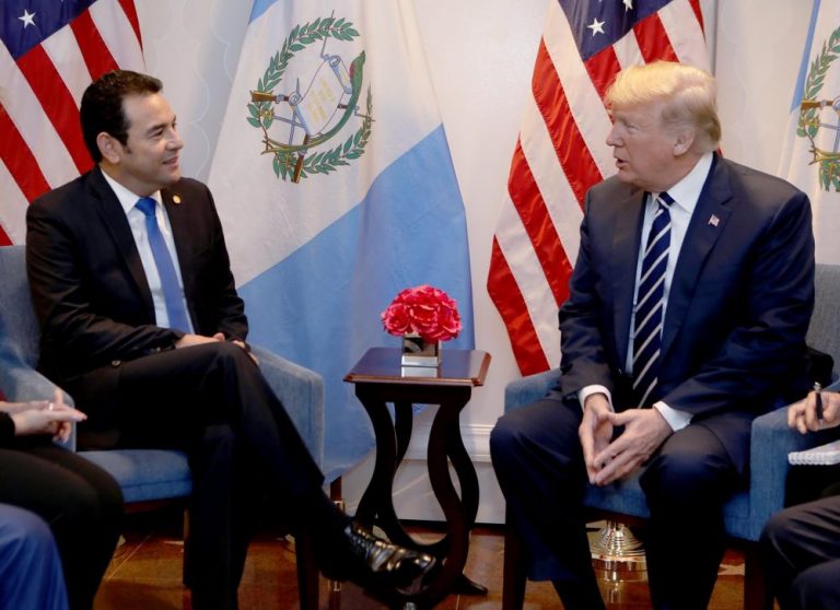 Jimmy Morales ‘îşi permite luxul’ de a anula o întâlnire cu preşedintele SUA