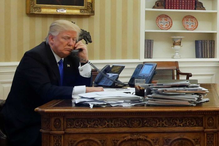 Donald Trump a primit în ajunul Crăciunului apeluri telefonice din partea mai multor copii