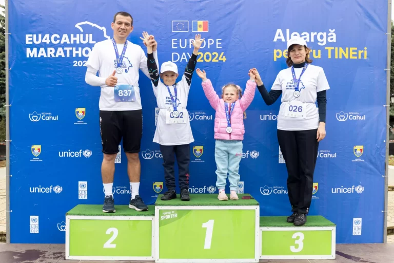 Peste 400 de alergători au participat la cursa EU4Cahul Marathon: Aleargă pentru TINEri