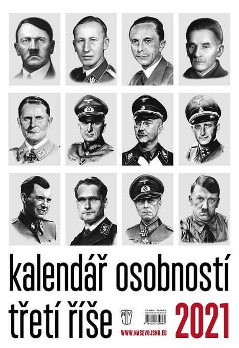 Indignare în Cehia după punerea în vânzare a unui calendar în care apar mai mulți criminali nazişti