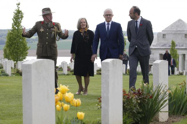 Franţa și Australia comemorează marea victorie în bătălia de la Villers-Bretonneux din Primul Război Mondial