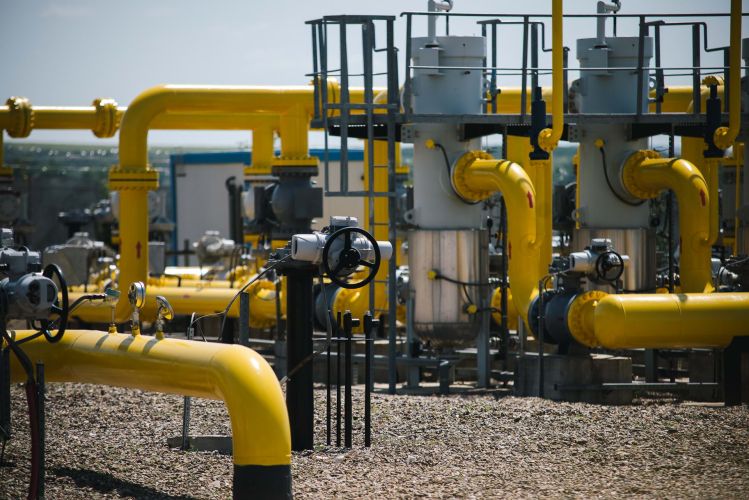 Energocom a început să înmagazineze gaze în depozitele din România