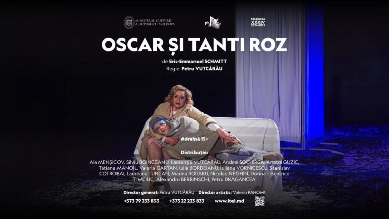 Teatrul Național „Eugène Ionesco” vă invită să vă lăsați purtați de emoție în acest weekend și să veniți la spectacolul Oscar și Tanti Roz