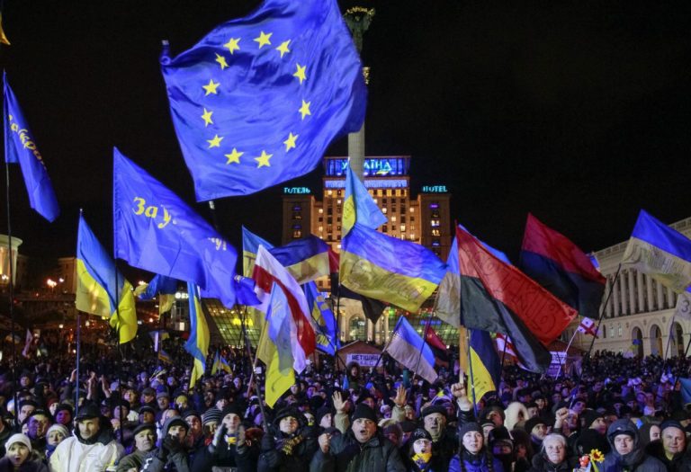 Ucraina marchează cea de-a cincea aniversare de la protestele Euromaidan
