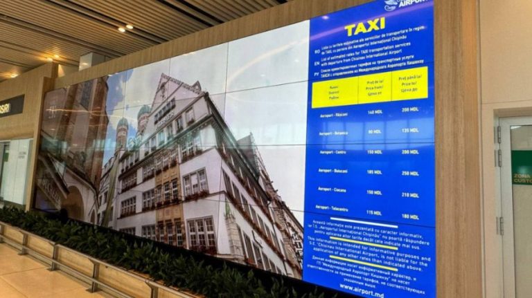 Aeroportul Internațional Chișinău lansează campania: ‘Fii informat, călătorește cu un operator de taxi autorizat’
