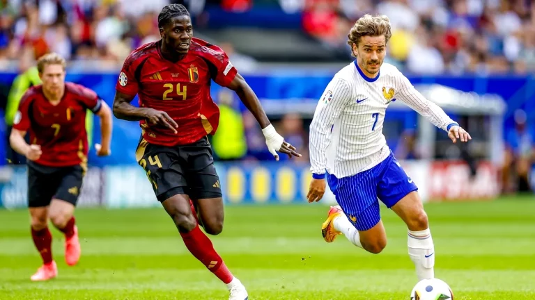 EURO 2024: Franţa s-a calificat în sferturi, după 1-0 cu Belgia