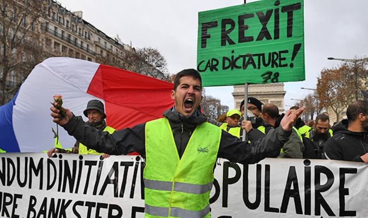 Ciocniri la Paris între polițiști și susținătorii unui aşa-zis ‘Frexit’