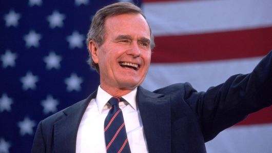 Sicriul fostului preşedinte american George H. W. Bush, depus la Capitoliu