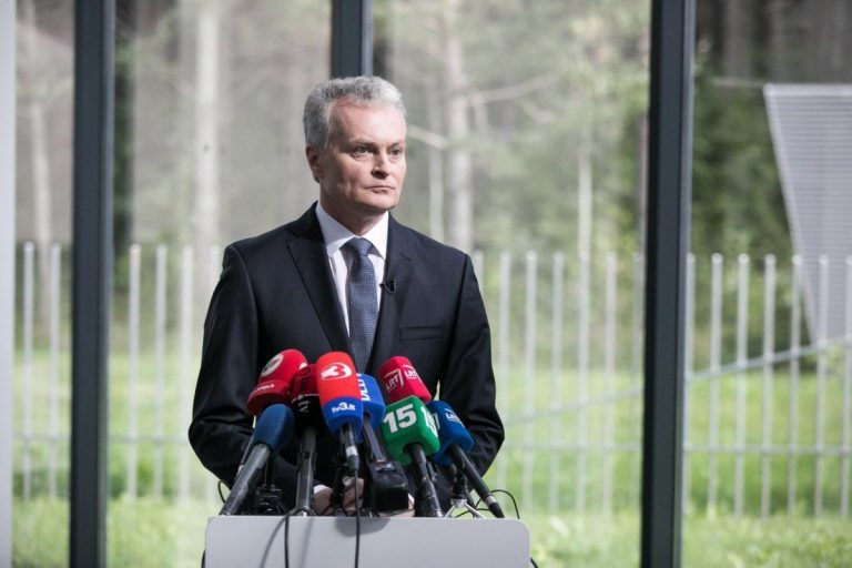 Noul preşedinte al Lituaniei a depus jurământul