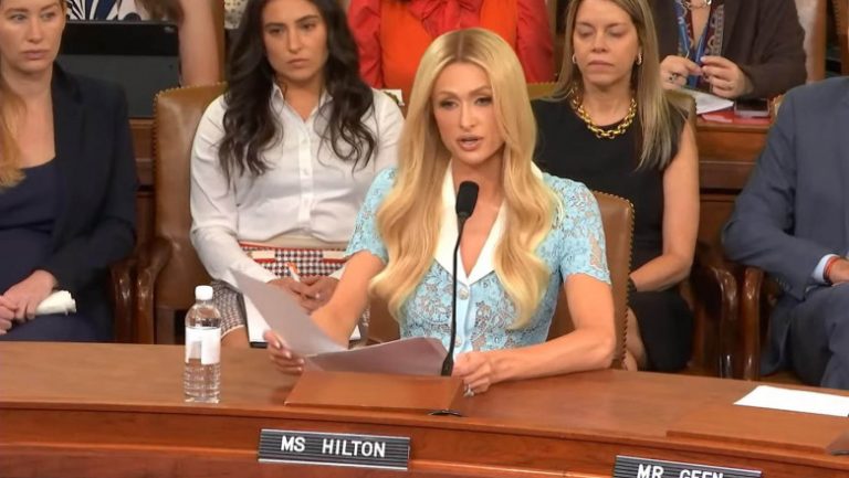 Paris Hilton, în fața Congresului: Am fost hrănită forțat cu medicamente și abuzată sexual
