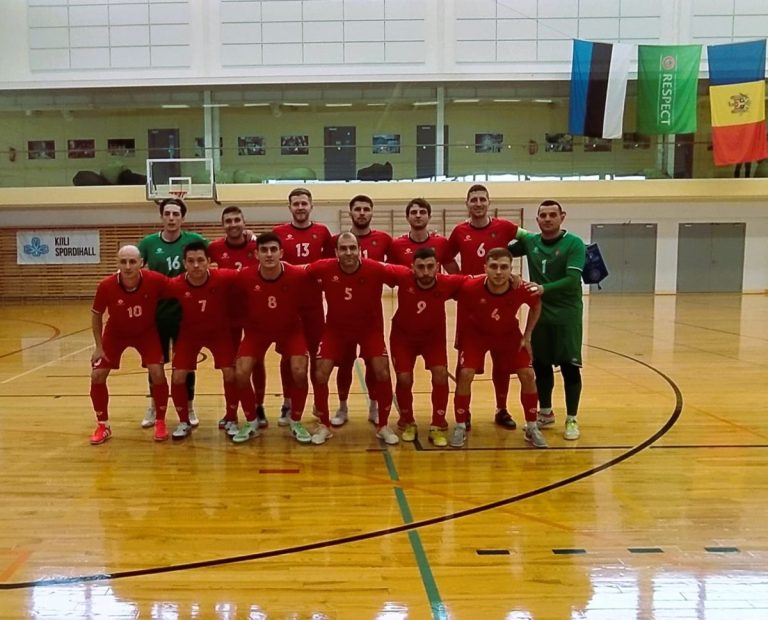Naționala de futsal a fost învinsă în amicalul cu Estonia cu scorul de 4 – 2