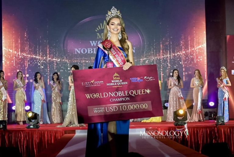 O moldoveancă a devenit Miss World Noble Queen – 2023.