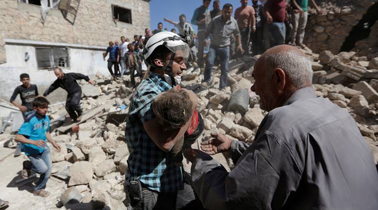 11 civili sirieni au murit într-o explozie la Idlib