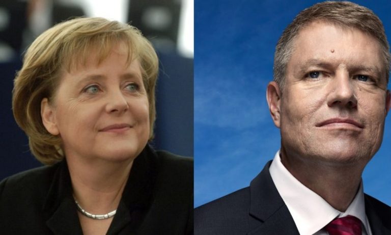 Presa israeliană: Merkel i-a cerut lui Iohannis să nu mute ambasada României din Israel la Ierusalim