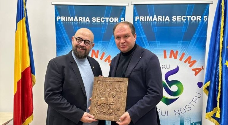 Primarul Chișinăului a avut o întrevedere cu primarul sectorului 5 din București