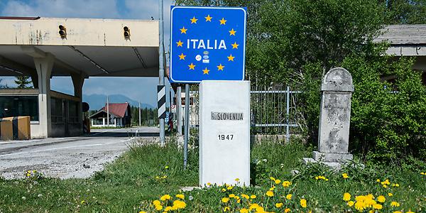 Italia prelungeşte controalele la frontiera cu Slovenia până în iunie