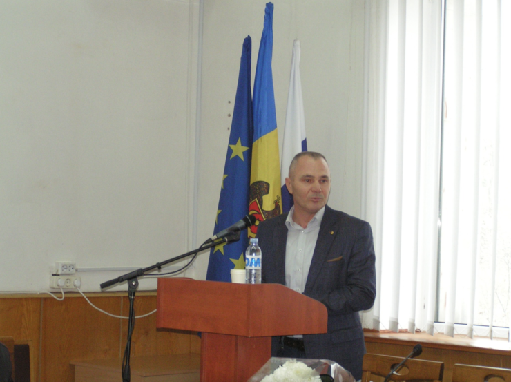 Iurie Tulgara, noul președinte al raionului Telenești