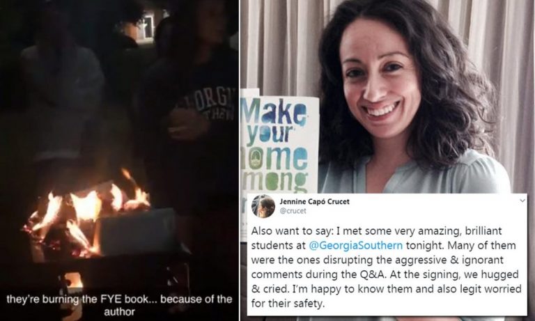 Dizertaţia despre diversitate a unei scriitoare cubanezo-americane i-a făcut pe studenţii unei universităţi să îi ardă cărţile