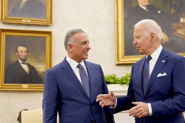 Joe Biden a avut în Arabia Saudită o întrevedere cu premierul irakian Mustafa al-Kadhimi