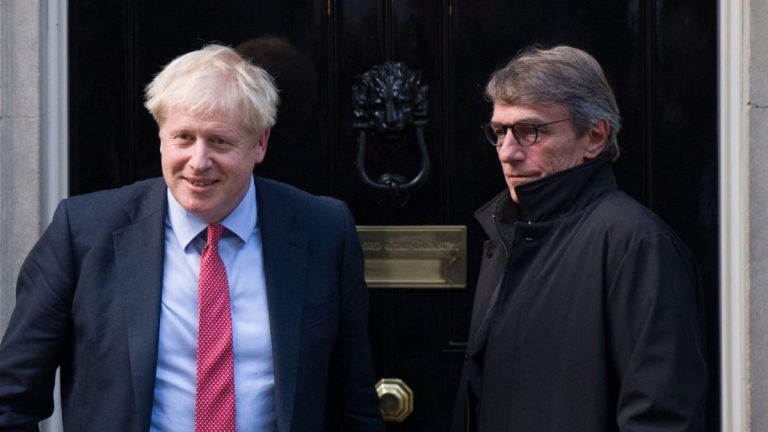 Johnson i-a spus lui Sassoli că Londra ar dori un acord de Brexit
