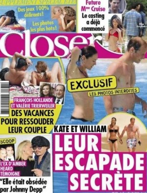 Amenzile maxime pentru revista Closer care a publicat poze cu Kate Middleton topless au fost confirmate de tribunal