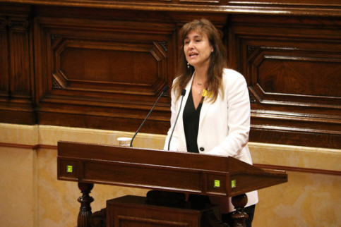 Laura Borras aleasă la preşedinţia parlamentului regional al Cataloniei