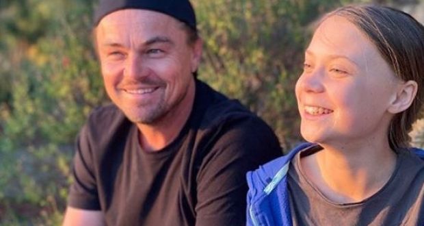 Leonardo Di Caprio o susţine pe Greta Thunberg: ‘Un lider al epocii noastre’