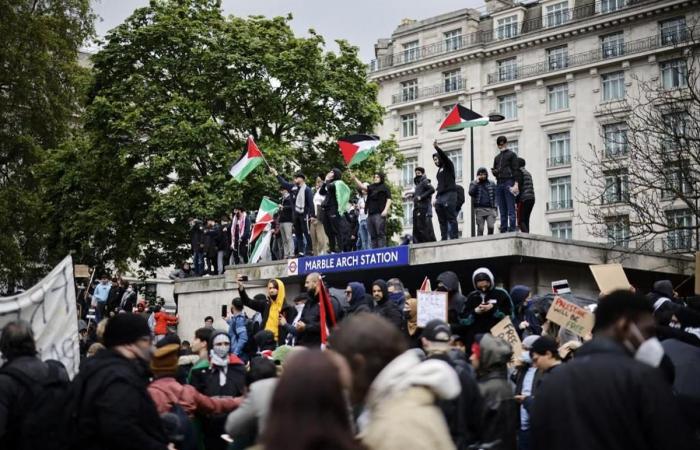 Manifestaţie propalestiniană, cu mii de participanţi la Londra