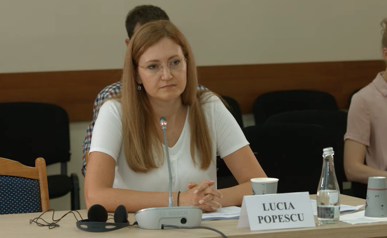 Lucia Popescu, canditată la poziția de membră CSM, a promovat evaluarea Comisiei Pre-Vetting