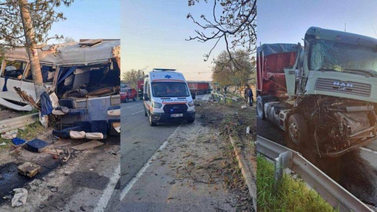 Șoferul care a provocat accidentul grav de la Măgdăcești, reținut pentru 72 de ore
