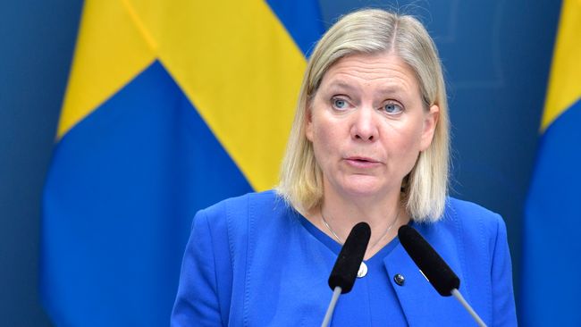 Magdalena Andersson: Suedia va solicita aderarea la NATO