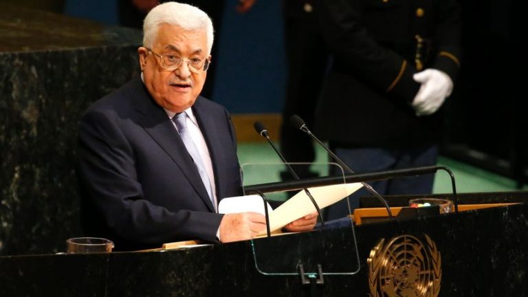 Mahmoud Abbas EXCLUDE SUA din procesul de pace din Orientul Mijlociu