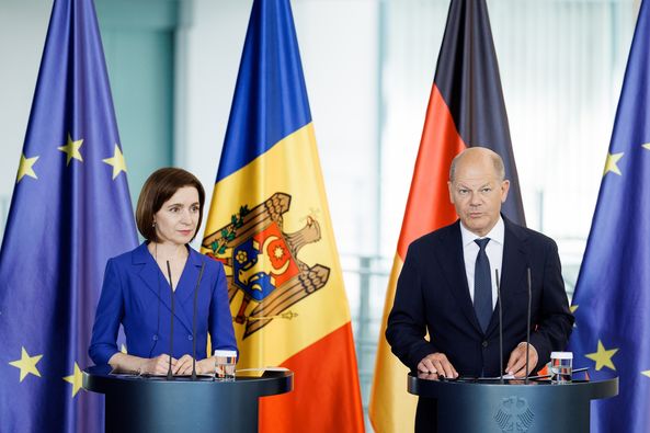 Vizita Maiei Sandu în Germania aduce în R.Moldova mai multă securitate