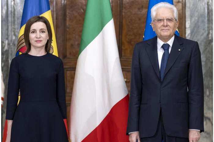 Președinta Maia Sandu îl va găzdui la Chișinău pe președintele Italiei, Sergio Mattarella