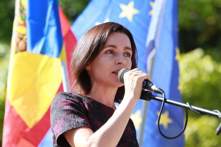 Maia Sandu va efectua în perioada 19-20 iulie o vizită de lucru în Georgia