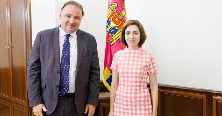 Maia Sandu s-a întâlnit cu ambasadorul Cehiei la Chișinău care își încheie mandatul în R. Moldova