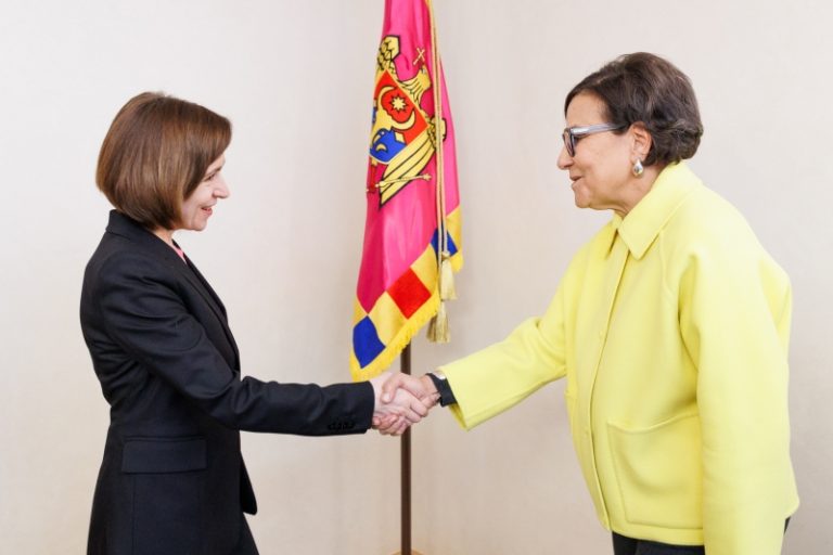 Maia Sandu s-a întâlnit cu Penny Pritzker, reprezentant special al SUA pentru reconstrucția economiei Ucrainei