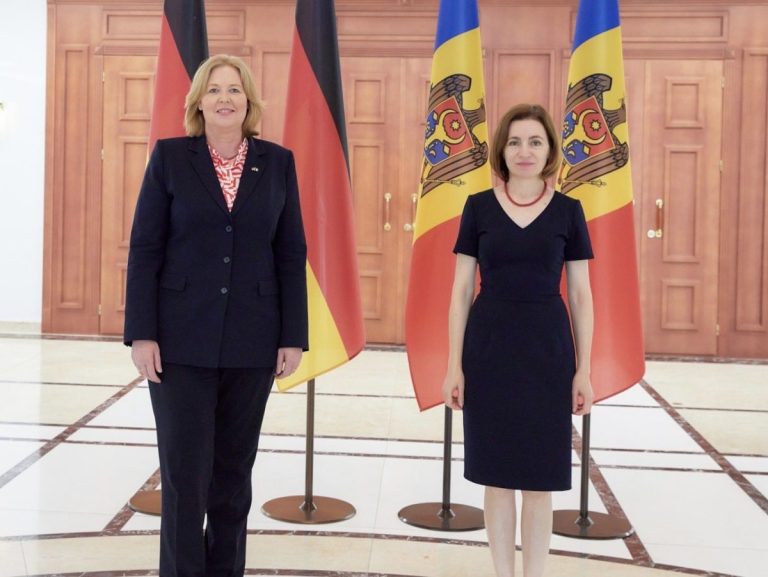Maia Sandu s-a întâlnit cu președintele Bundestagului Germaniei